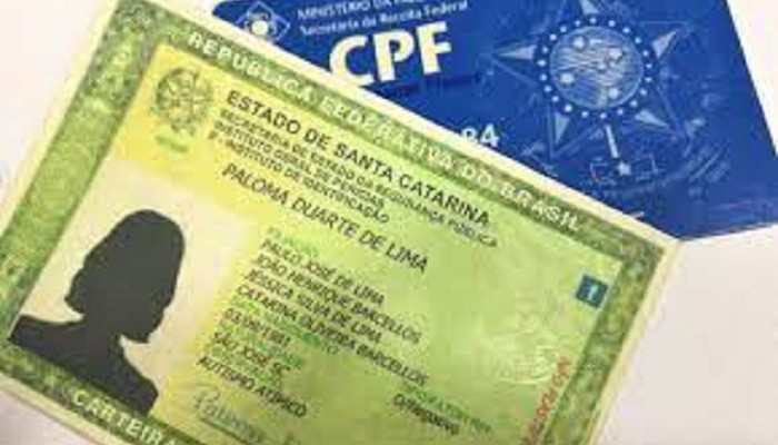 Cpf Como Nico Documento De Identidade Come A A Valer Em Sc R Dio Club Fm