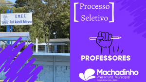 Flayer Processo Seletivo Professores