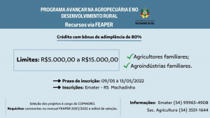 Flayer FEAPER Machadinho