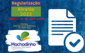 noticia Regularização alvará 2022