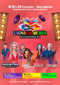 cartaz Carnaval Atrações