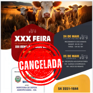 feed cancelamento feira de gado