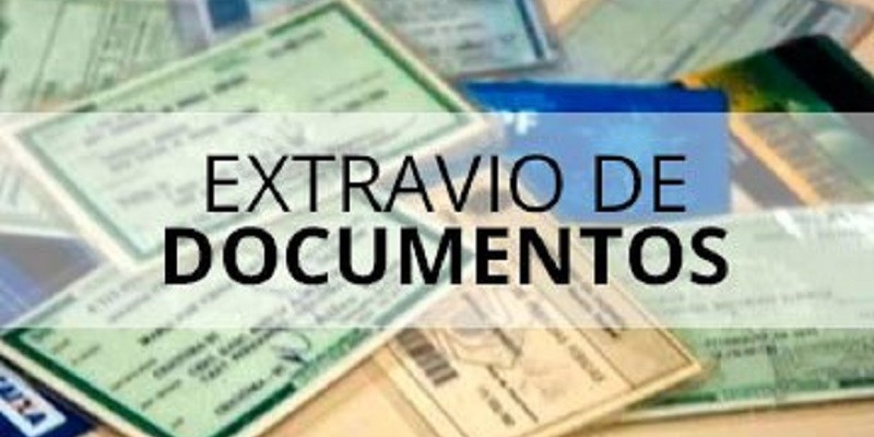 Extravio de documentos